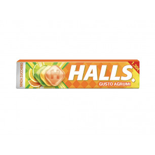 Caramelle Halls Vita C Agrumi senza zucchero