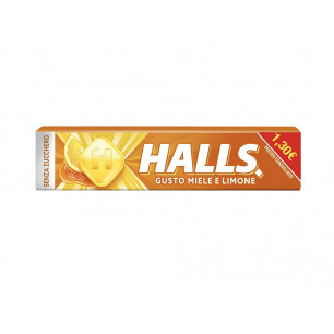 Caramelle Halls miele limone senza zucchero