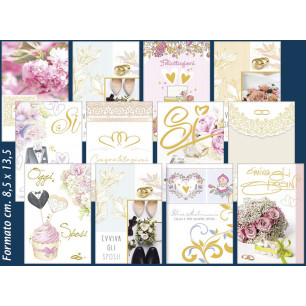 Mini biglietti Matrimonio