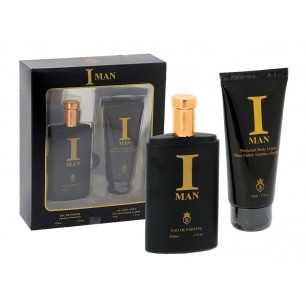 Set Gift da uomo IMan Profumo da 50 ml e Lozione per il corpo da 50 ml