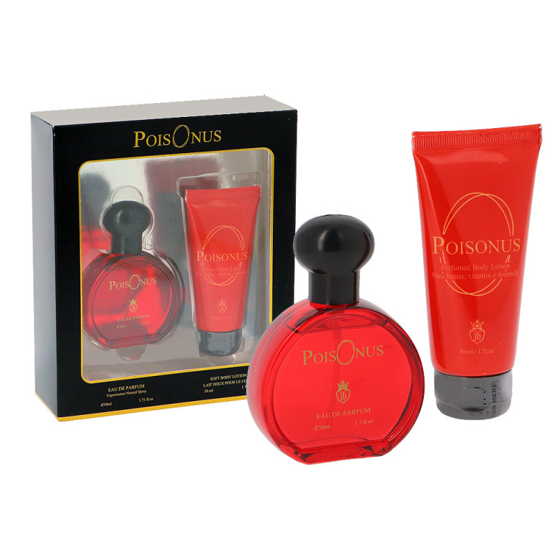 Set Gift da donna Poisonus Profumo da 50 ml e Lozione per il corpo da 50 ml