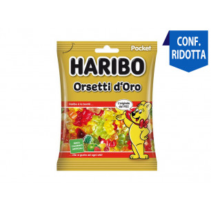 Caramelle Haribo Orsetti d'Oro busta da 80g