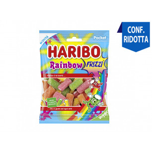 Caramelle Haribo Rainbow Frizzi busta da 80g