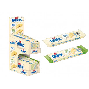 Espositore Galak assortito 2 gusti da 72 pz