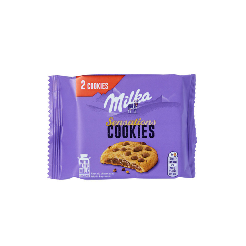 Snack Milka Cookies Sensation 52 gr