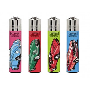 Accendini Clipper Large Vintage Cars + LB