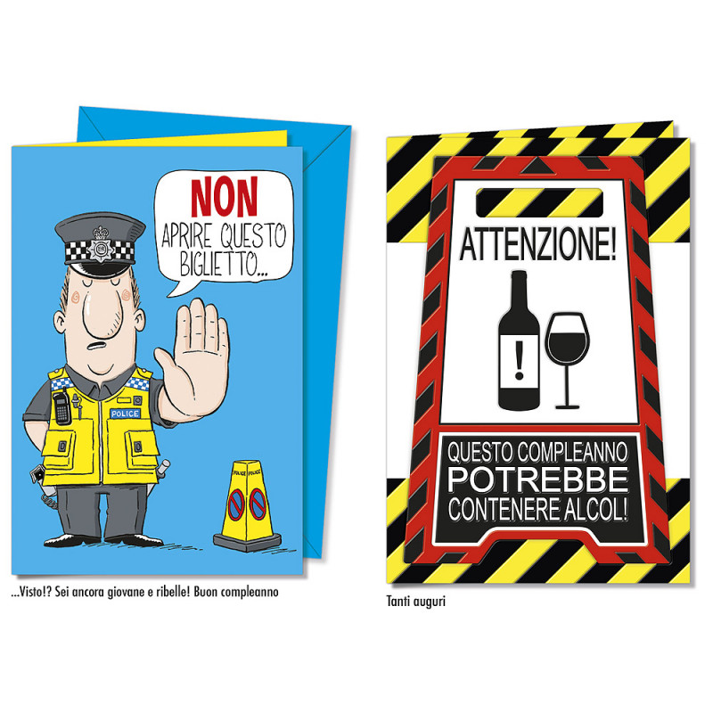Biglietti Compleanno Umoristici