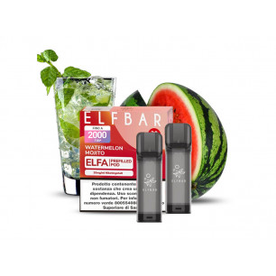 Elfbar Elfa 2 Pod monouso Watermelon Mojito 2 ml