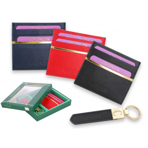 Parure Coconuda porta carte e portachiavi colori assortiti