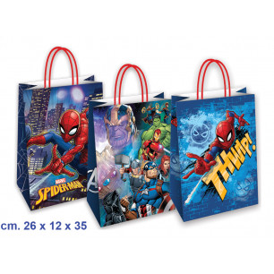 Borse in carta Avengers cm. 26x12x35