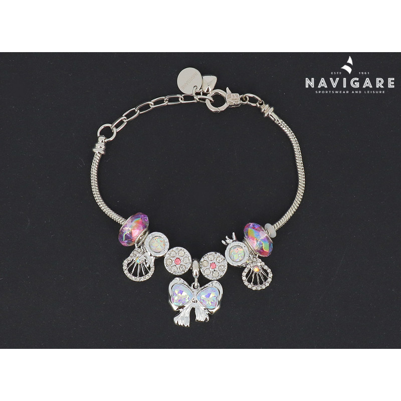 Bracciale Navigare donna Charms e ciondolo mod B