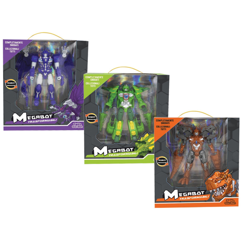 Trasformer Megabot Jurassic 3 ass.ti