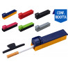 Macchinetta Champ riempitubetti plastica in 6 colori cm. 8,4 espo 18 pz