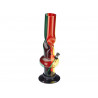 Bong Champ in plastica Rasta cm. 31