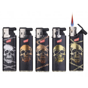 Accendini Prof Skull 3D con fiamma turbo 