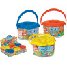 Secchiello pasta da modellare con 18 colori 125 gr display 6 pz