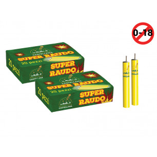 Super Raudo cm. 6,8 astuccio 20 pz prezzo ad astuccio