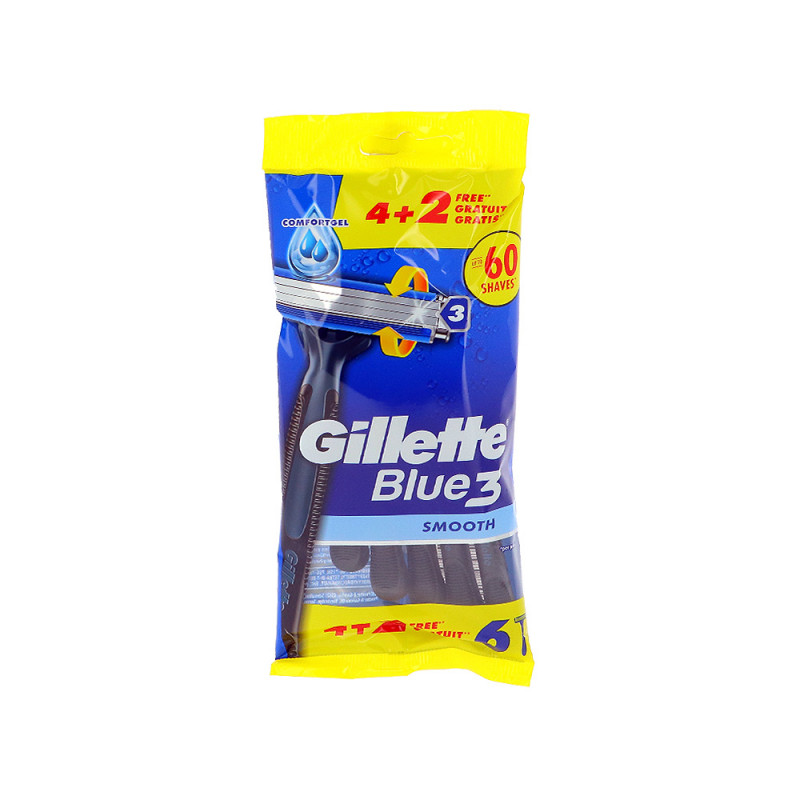 Rasoi Gillette Blue III in busta da 6 pz