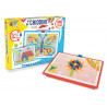 Set 300 chiodini colorati in 3 misure in valigetta