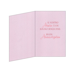 Biglietti Felice 25° e 50° Anniversario con particolari