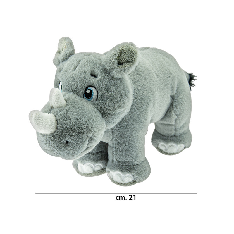 Peluche Nice & Good Rinoceronte cm. 21