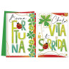 Biglietti Fortuna con oro e rilievo