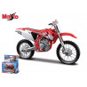Modellino Maisto moto da cross Yamaha YZ-450F scala 1:18 die cast