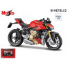 Modellino Maisto moto Ducati Super Naked V4 S scala 1:18 die cast
