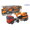 Camion con rimorchio e mezzo da cantiere 2 ass.ti