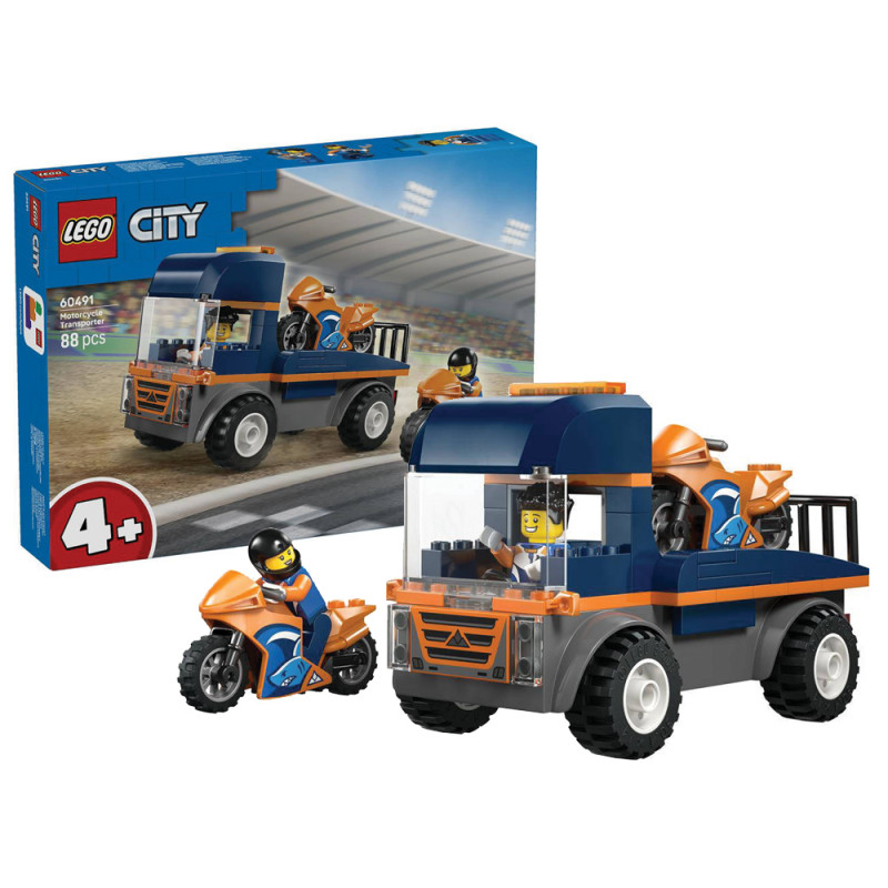 Lego City 60491 Trasportatore di moto