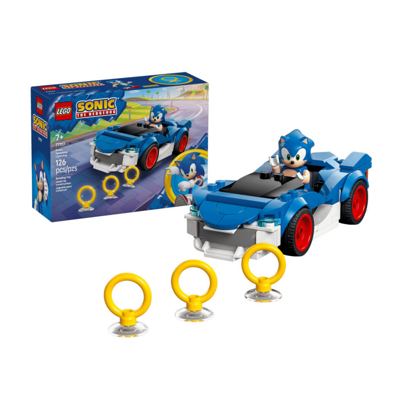Lego Sonic 77117 Sonic: Fulmine supersonico