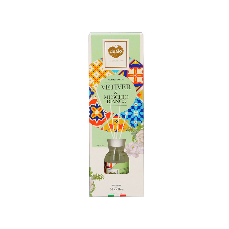 Diffusore Dealo da 125 ml Vetiver Muschio