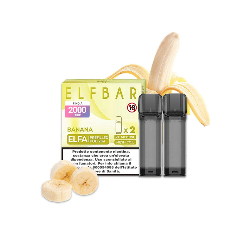 Elfbar Elfa 2 Pod monouso Banana 2 ml