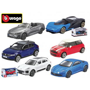 Modellini Bburago auto Street Fire scala 1:43 die cast assortimento 1