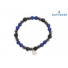 Bracciale Navigare uomo con sfere e perline mod C