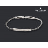 Bracciale Navigare donna Tennis con scritta mod D