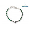 Bracciale Navigare uomo con sfere sfaccettate mod D
