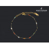 Bracciale Navigare donna catenella color oro e decori mod C