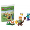 Lego Minecraft 30732 in busta Conflitto al falò di Alex