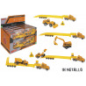 Modellini in metallo camion bisarca con mezzi scala 1:64 in 4 ass.ti
