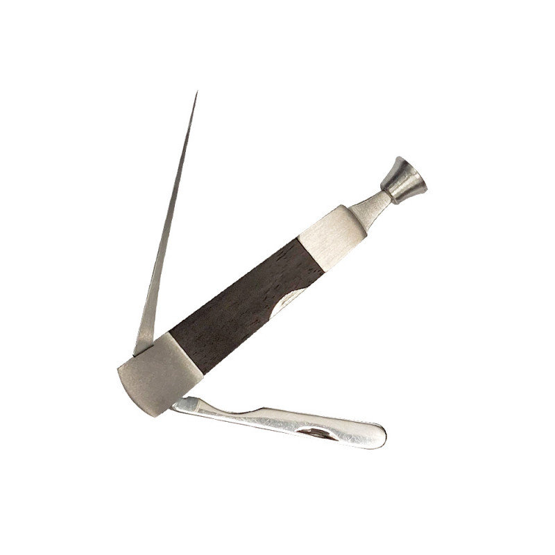 Curapipe finitura cromo/legno