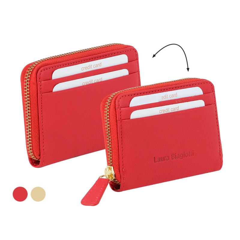 Portafoglio donna Laura Biagiotti in pelle colori assortiti