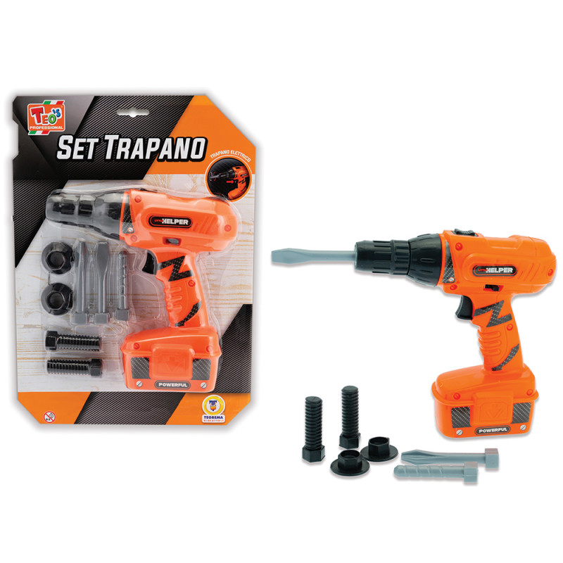 Set trapano con accessori in blister