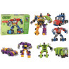 Costruzioni Cubix Traxfigure 2in1 110-112 pz 4 ass.ti