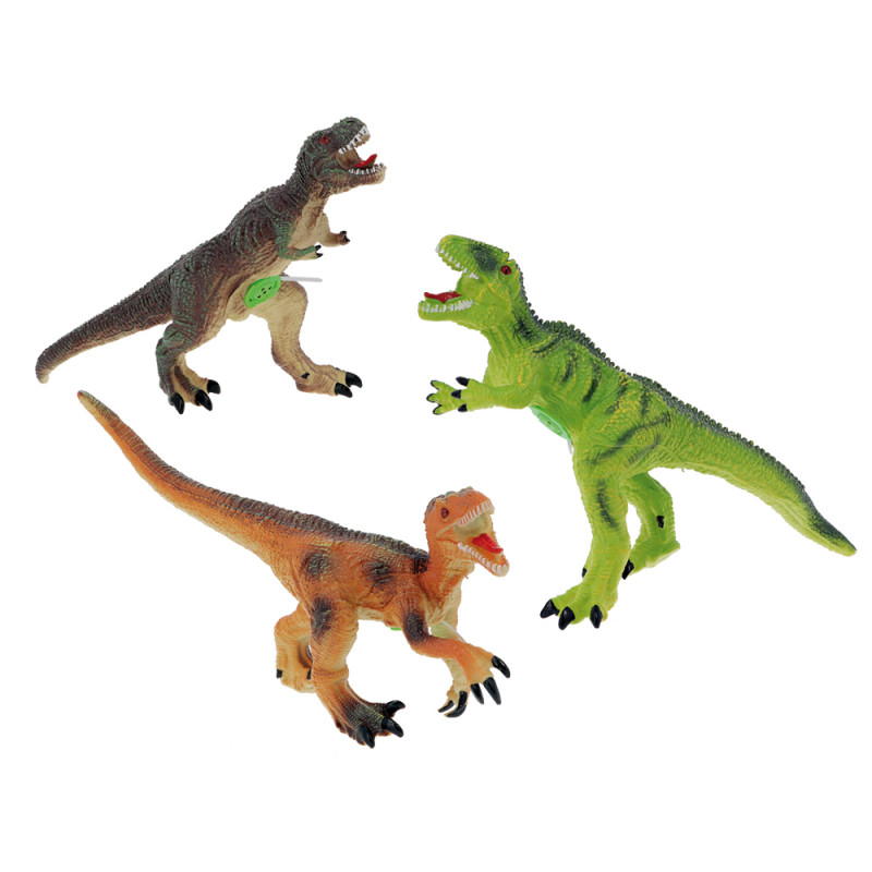 Mega dinosauro in gomma con verso