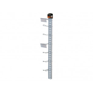 Espositore striscia 6 ganci verticale