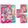 Trousse trucchi giocattolo a 2 livelli in 4 ass.ti