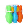 Gioco dei birilli con 2 palle in plastica robusta