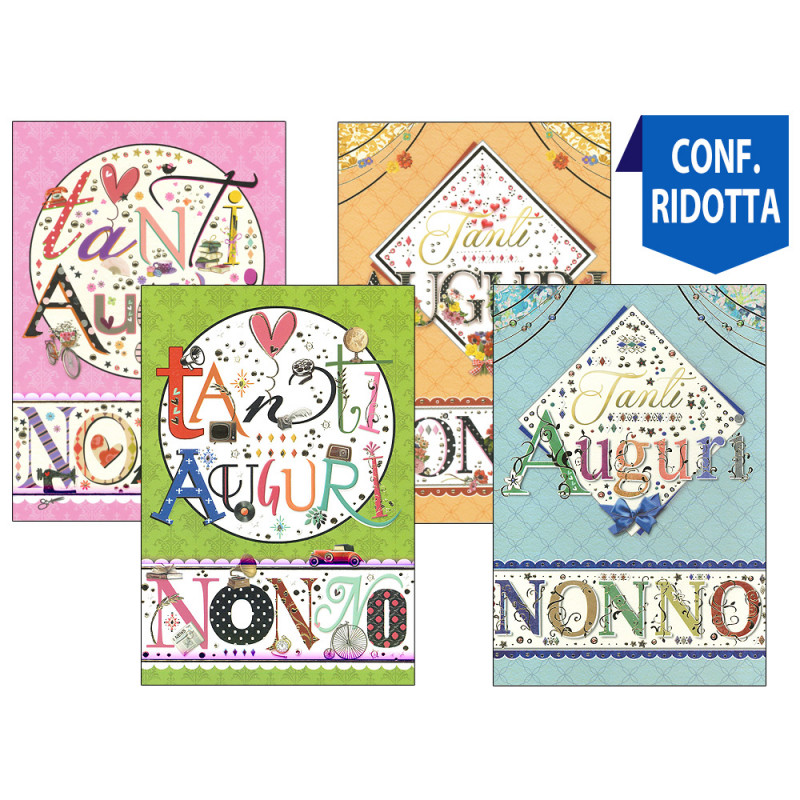 Biglietti Auguri Nonno- Nonna
