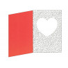 Biglietti Love glitter